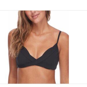 Skye Women's Black Fay Swim Bikini Top Size XL 6761